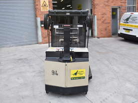 Crown 1.5T Walkie Reach Stacker Forklift for HIRE from $180pw + GST - picture1' - Click to enlarge