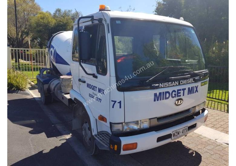 caption 2003 6 speed Manual Nissan Concrete Truck UD MK 240