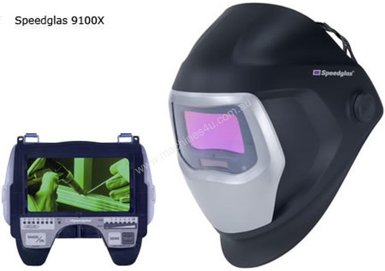 caption Speedglas 9100X Welding Helmet