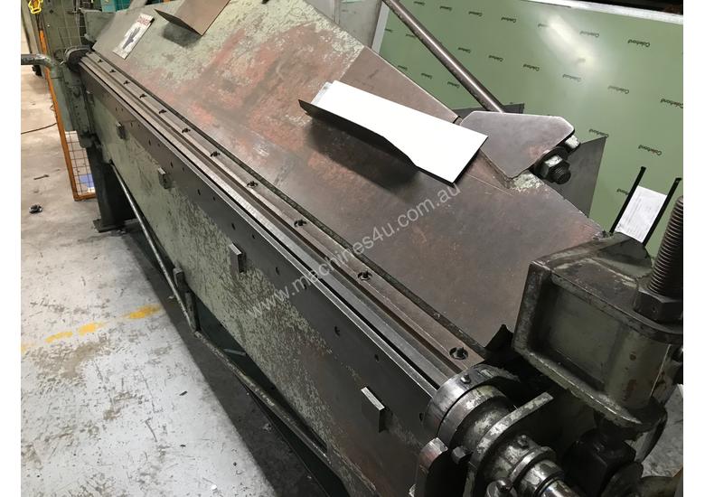 caption Just In - USED Semi Hydraulic Folder. 2500mm x 2mm Quick Sale!