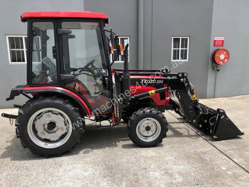 LOVOL 254 CAB 25hp 4WD Cab Tractor with 4 in 1 Loader