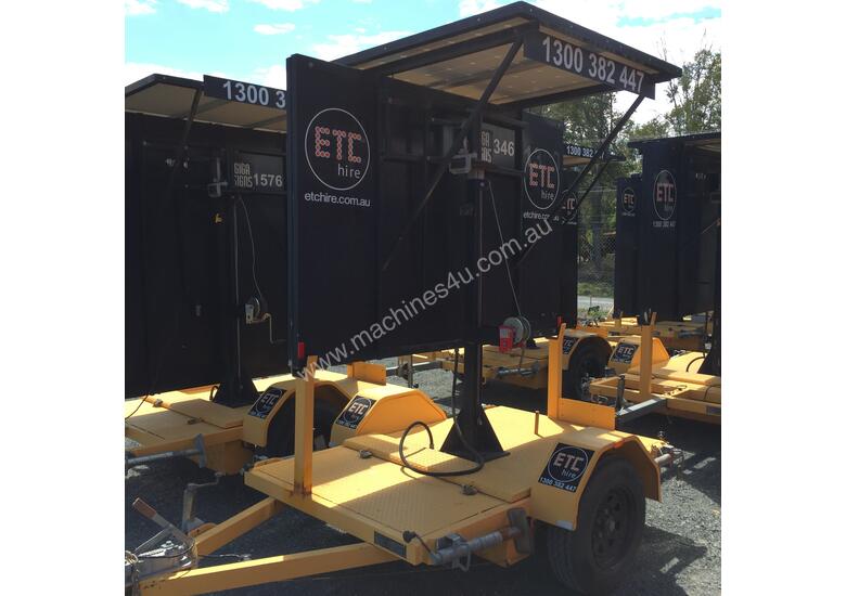 caption Portable VMS Sign