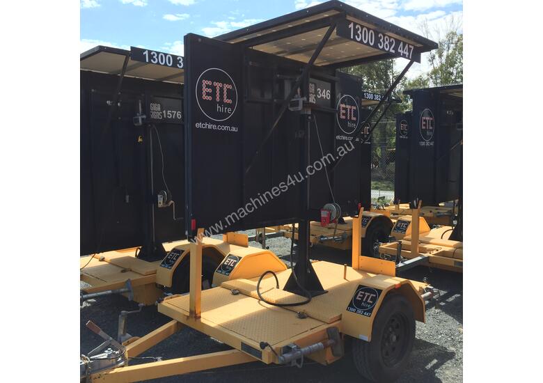 caption Portable VMS Sign