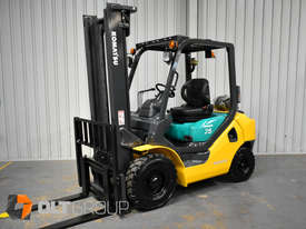 Komatsu FG25 2.5 Tonne Forklift LPG Low Hours Sideshift Orange Melbourne Sydney - picture0' - Click to enlarge