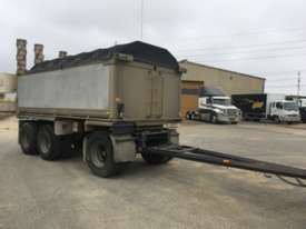 UNRESERVED 2002 Hamelex Alloy Tri Dog Tipper Trailer (Location: SA) - picture0' - Click to enlarge