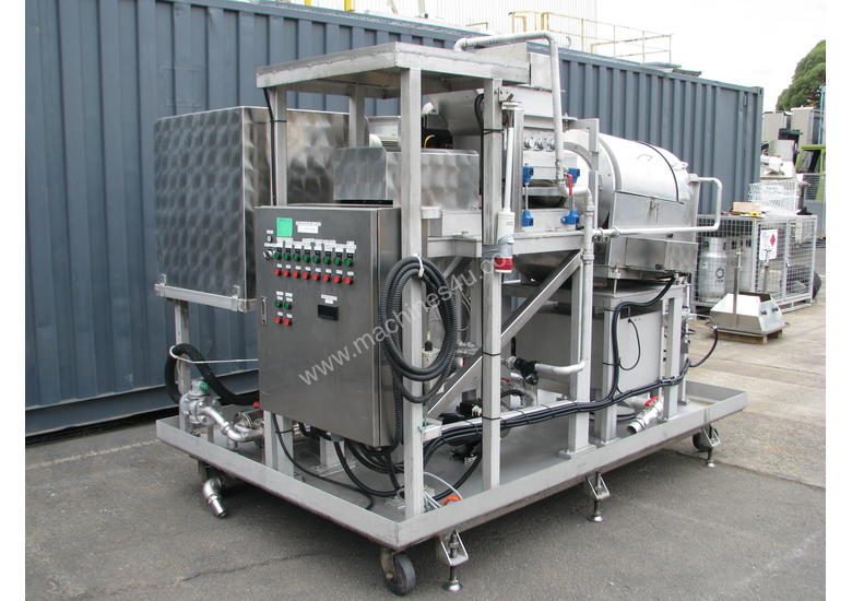 Industrial Raisin Dried Fruit Washer Declumper Singulator 