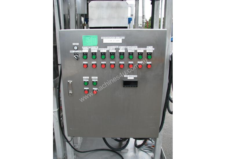 Industrial Raisin Dried Fruit Washer Declumper Singulator 