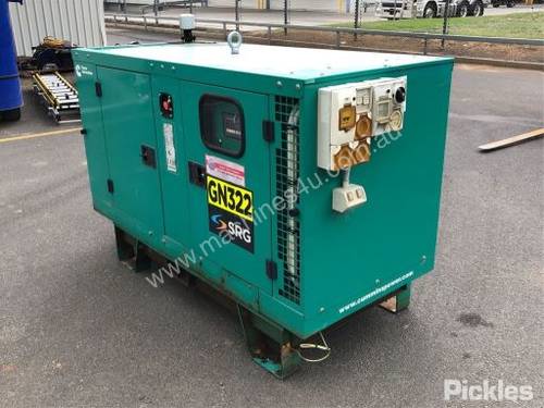 2017 Cummins Power Generation C2805 Generator, Fitted With- Cummins 4 Cylinder Diesel Engine, E/N-H5