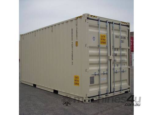 New 20 Foot High Cube Shipping Container in Stock Brisbane