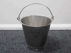 Stainless Steel Tapered Bucket. - picture0' - Click to enlarge
