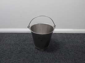 Stainless Steel Tapered Bucket. - picture3' - Click to enlarge