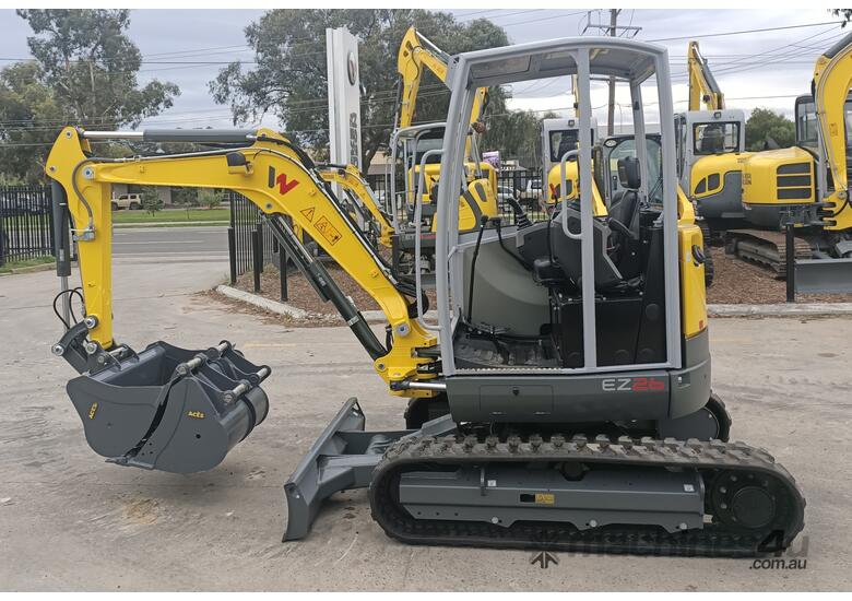 caption New Wacker Neuson EZ26 Excavator For Sale