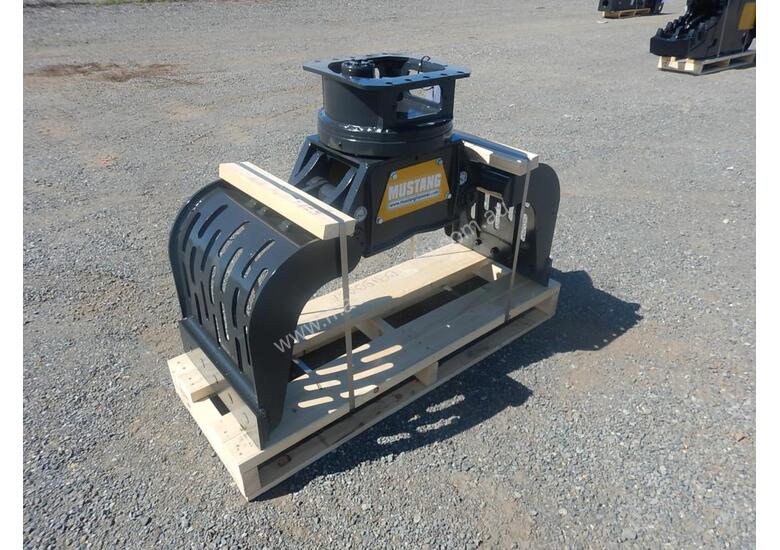 caption Mustang GRP250 Rotating Grapple