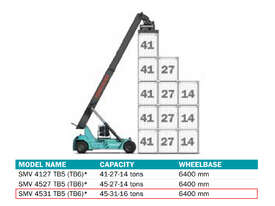 Used Konecranes SMV 4531 TB5 Reach Stacker | New Engine & Tyres | Sydney - picture0' - Click to enlarge