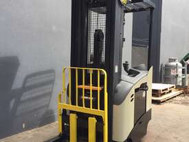 Crown RR 5700 Reach Sit/Stand on Forklift Truck Refurbished  - picture0' - Click to enlarge