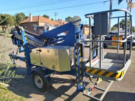 Nifty 15m trailer mounted boom lift, cherry picker, towable EWP - picture0' - Click to enlarge