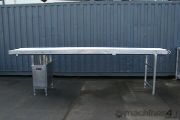 Stainless Steel Belt Conveyor - 4.1m long