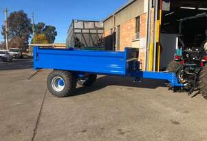 Farm & Sport Field Tipping Trailer Built for Efficient Loading and Dumping!
