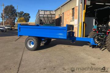 Farm & Sport Field Tipping Trailer Built for Efficient Loading and Dumping!