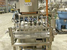 8 Head inline stainless steel liquid filler. - picture0' - Click to enlarge