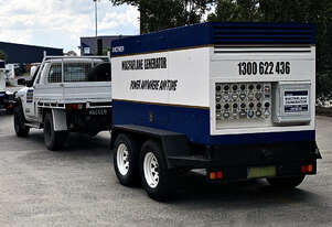 MACFARLANE - 65kVA Trailer Mount Diesel Generator for Hire VIC NSW QLD