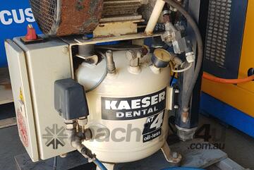 Kaeser Dental Oil Free 240v. MEDLAB 3hp Scroll. Ingersoll SS10. Pilot K50SI SILENT 98hrs. SWAN 20hp