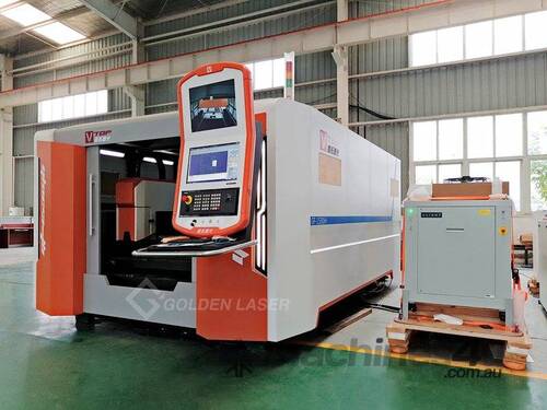 2KW Fiber Laser Cutting Machine for Metal Sheet