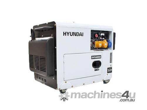 6.5kVA Hyundai DHY6000SERS (Remote Start)