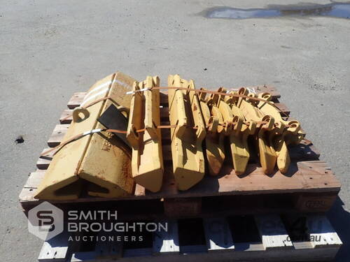 PALLET COMPRISING OF WING SHROUDS & ARROW HEADS (UNUSED)