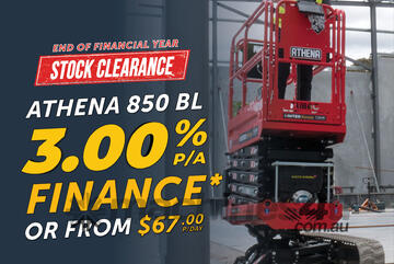 Athena 850 BL Scissor Lift - 3% Finance Now Available