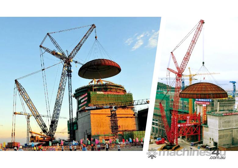 caption SANY SCC3200A-1 Lattice Crawler Cranes