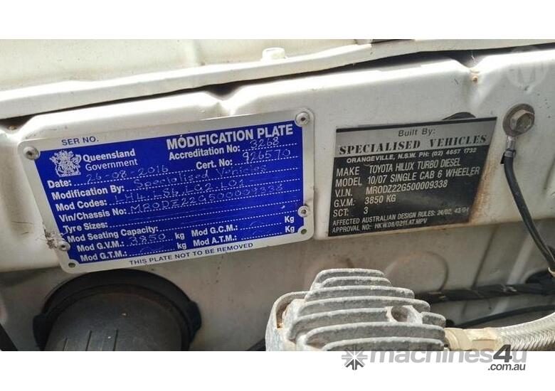 Buy Used Toyota HILUX KUN26R Tray Truck in , Listed on Machines4u