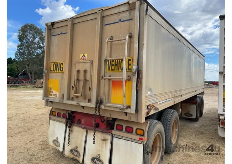 Buy Used 2009 maxi trans Trailer Dog Trailer Tipper Maxitrans 4 axle