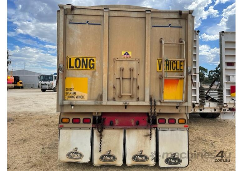 Buy Used 2009 maxi trans Trailer Dog Trailer Tipper Maxitrans 4 axle