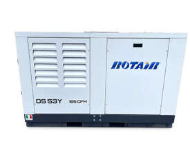 Portable Silent Box Compressor 48HP 185CFM - ROTAIR DS 53 Y - picture2' - Click to enlarge