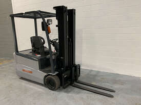 TCM 1.8t 3 Wheel Electric Forklift - picture0' - Click to enlarge