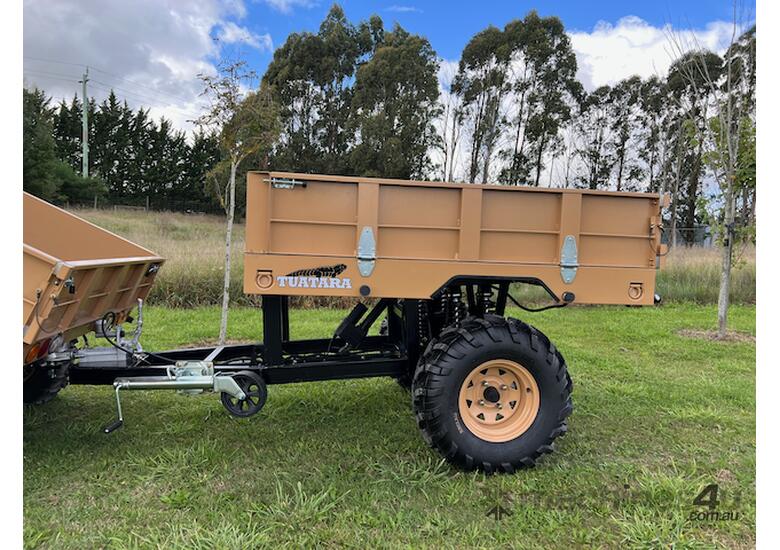 caption QLD Tuatara: Tipper Trailer for our UTV Off-Road Vehicle!