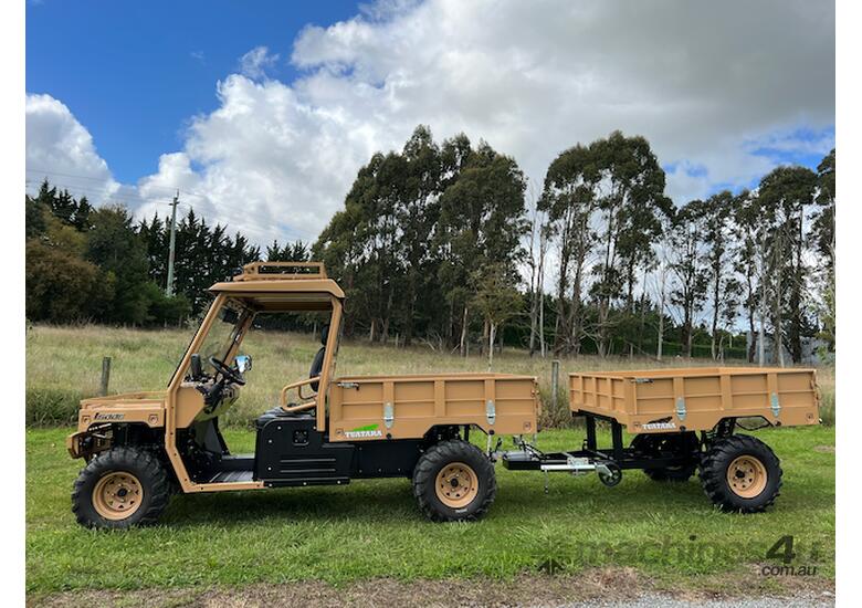 caption QLD Tuatara: Tipper Trailer for our UTV Off-Road Vehicle!