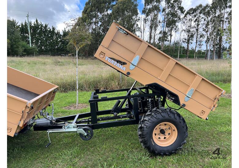 caption QLD Tuatara: Tipper Trailer for our UTV Off-Road Vehicle!