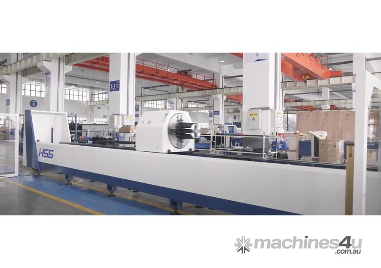 * LIMITED TIME PROMOTIONAL OFFER * HSG TS80 Fiber Tube Laser Cutting Machine 