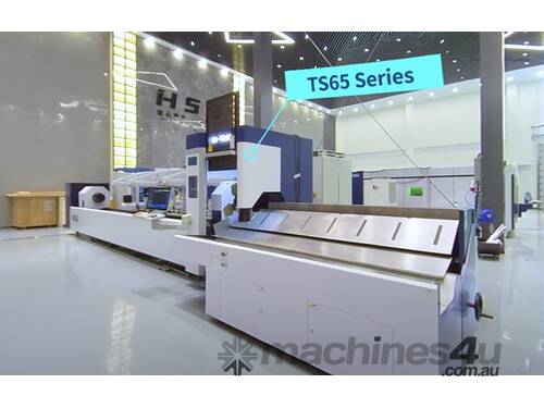 * LIMITED TIME PROMOTIONAL OFFER * HSG TS80 Fiber Tube Laser Cutting Machine 