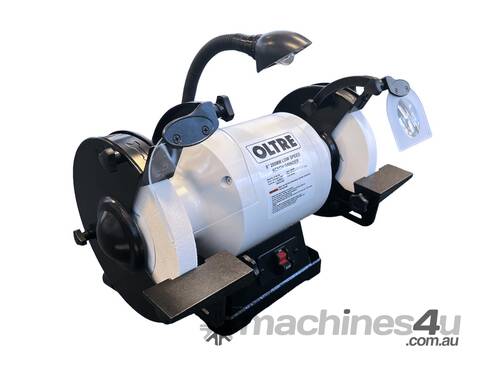 caption 200mm (8?) 1HP Low Speed Bench Grinder OT-BG-200 by Oltre