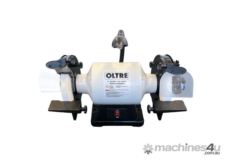 caption 200mm (8?) 1HP Low Speed Bench Grinder OT-BG-200 by Oltre