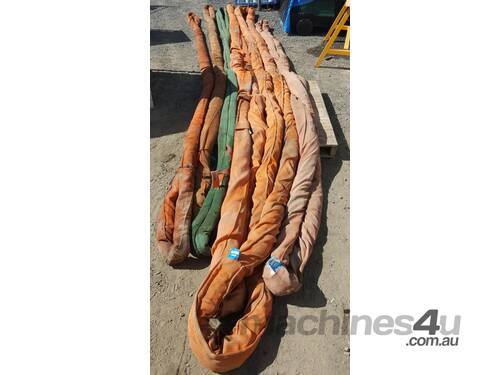 Assorted 6m Crane Lifting Slings Lot