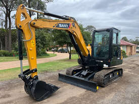 Sany SY55 Tracked-Excav Excavator - picture0' - Click to enlarge