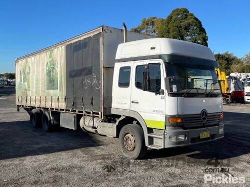 2002 Mercedes Benz Atego 2328 Curtainsider Sleeper Cab