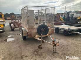 Custom Built Single Axle Cage Trailer - picture0' - Click to enlarge