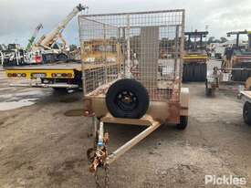 Custom Built Single Axle Cage Trailer - picture0' - Click to enlarge