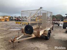 Custom Built Single Axle Cage Trailer - picture1' - Click to enlarge