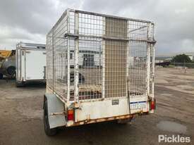 Custom Built Single Axle Cage Trailer - picture2' - Click to enlarge